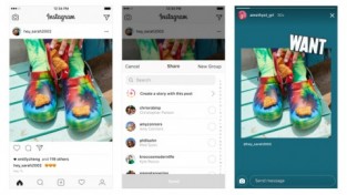 인스타그램, 피드 게시물 스토리 공유 기능 출시